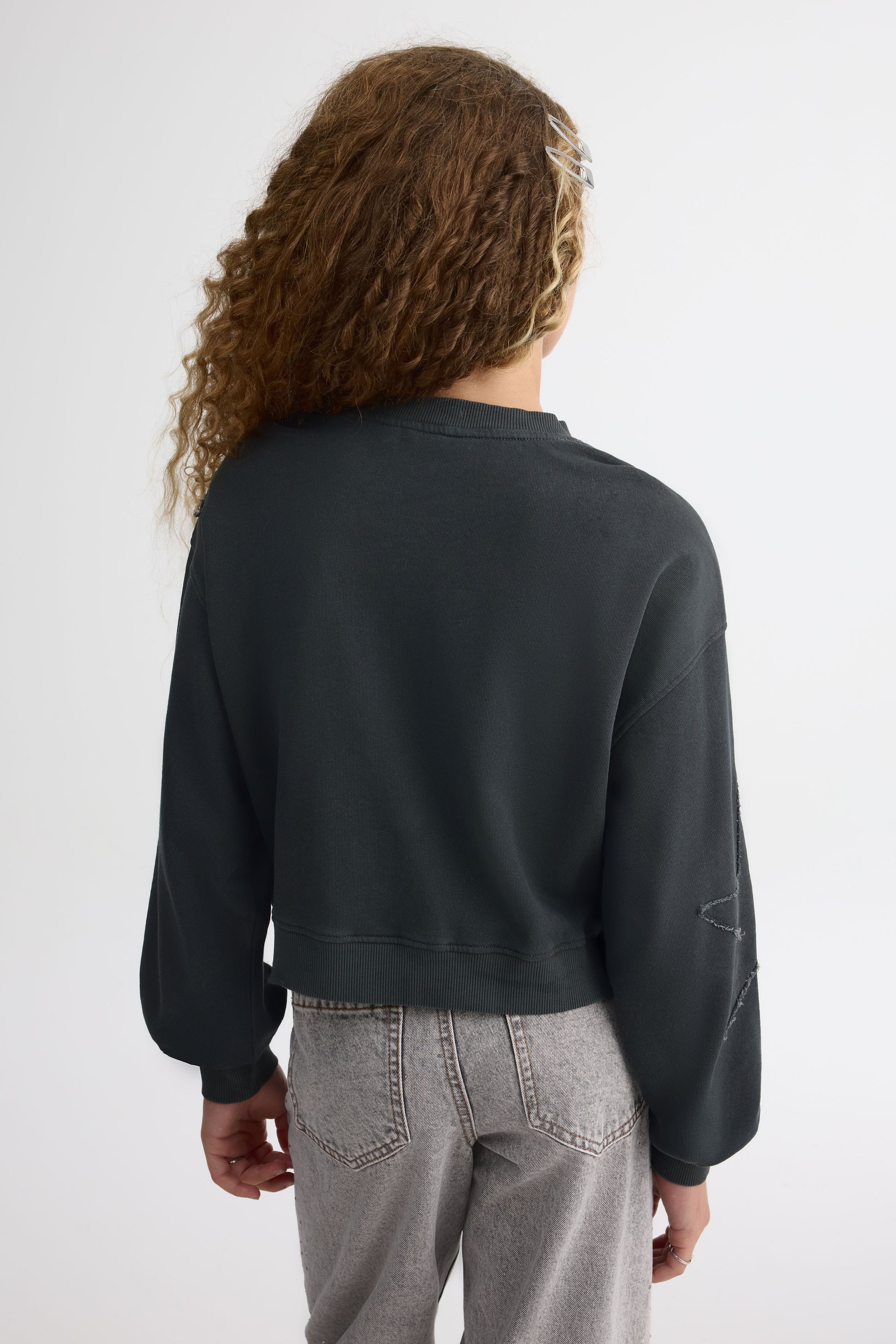 Chandail ouaté – Ado fille && CHARBON