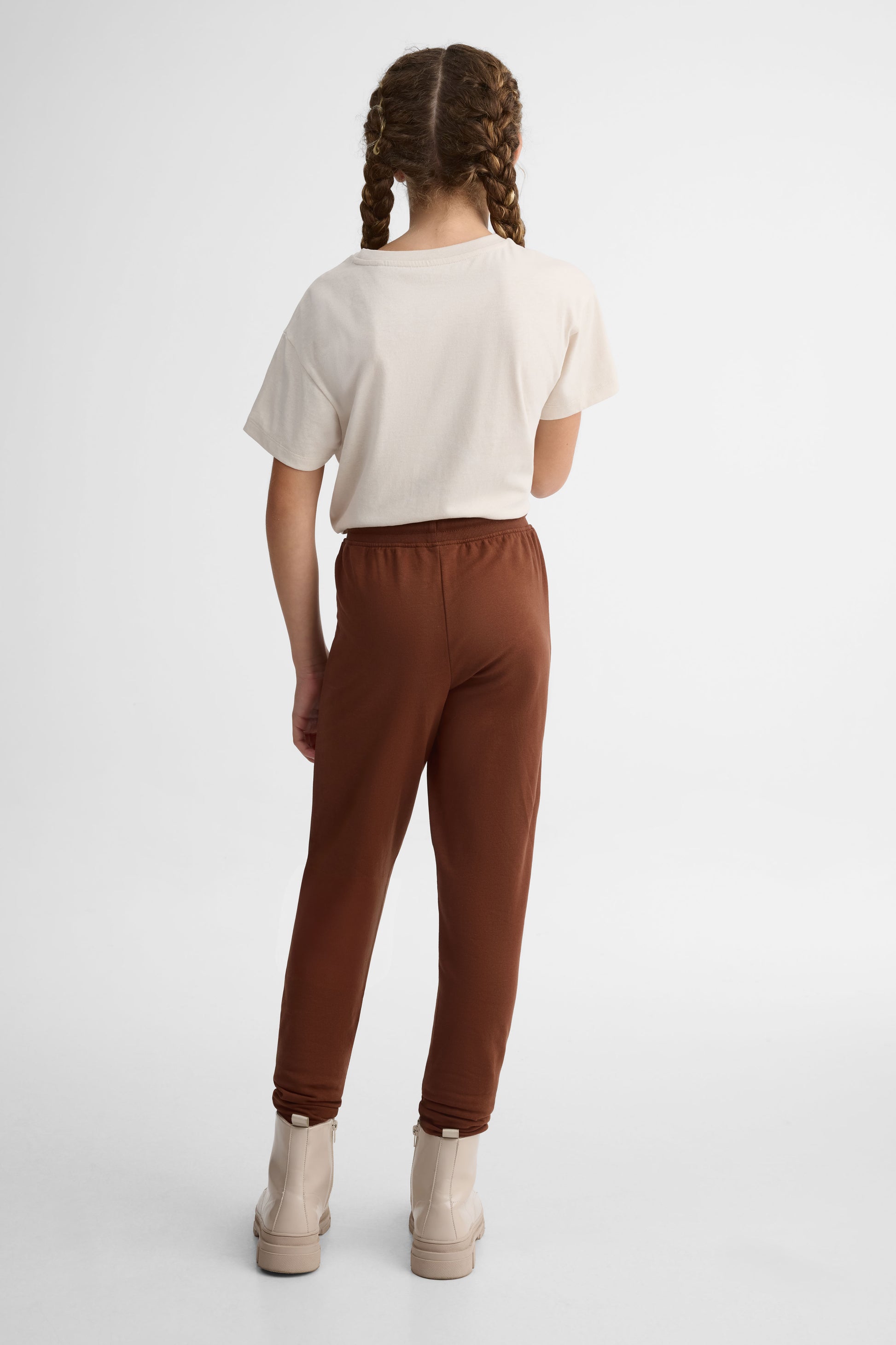 Pantalon jogger – Ado fille && BRUN
