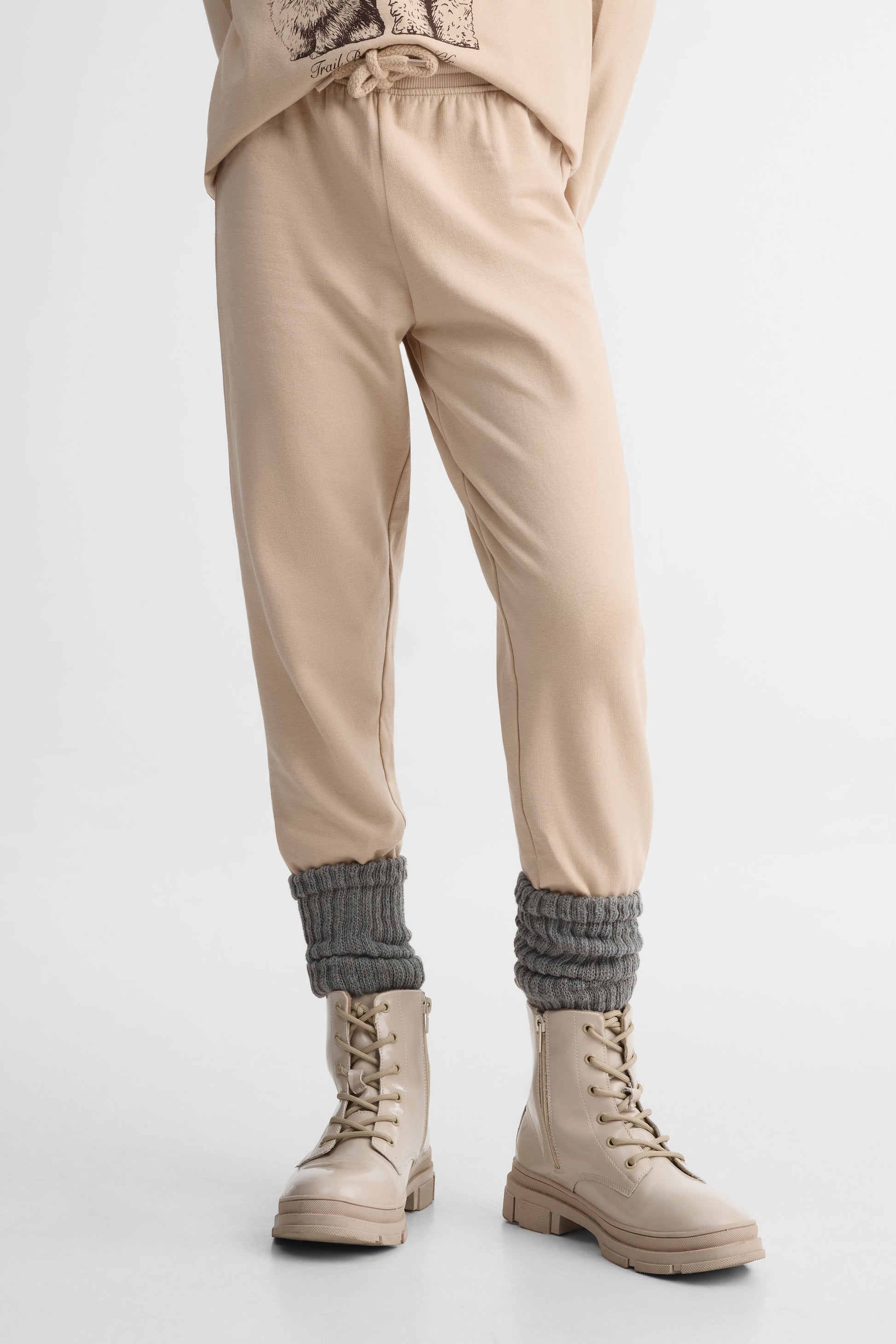 Pantalon jogger – Ado fille && BEIGE
