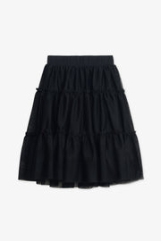 Jupe midi - Enfant fille && NOIR