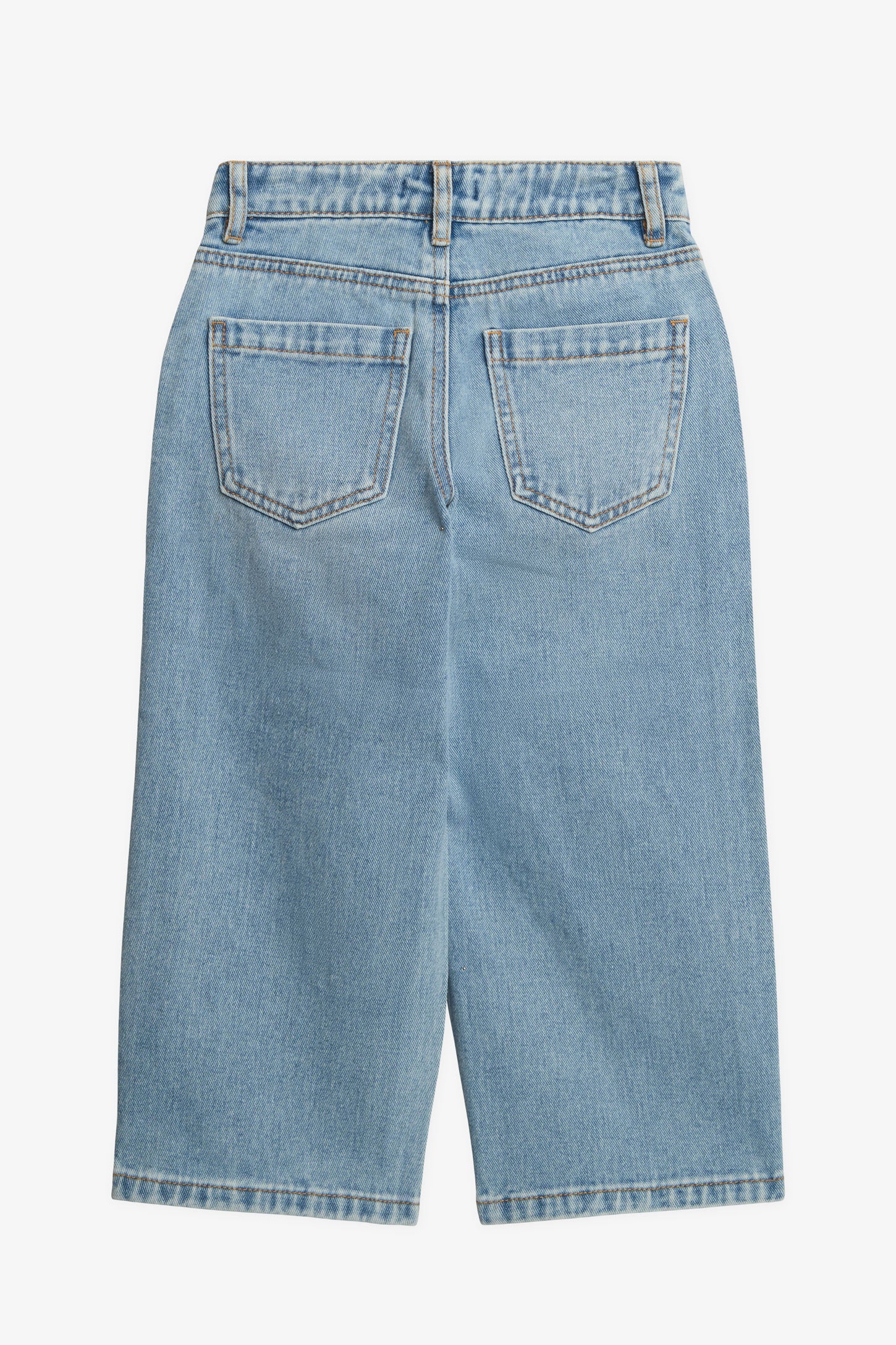 Jeans jambes larges - Enfant fille - Aubainerie