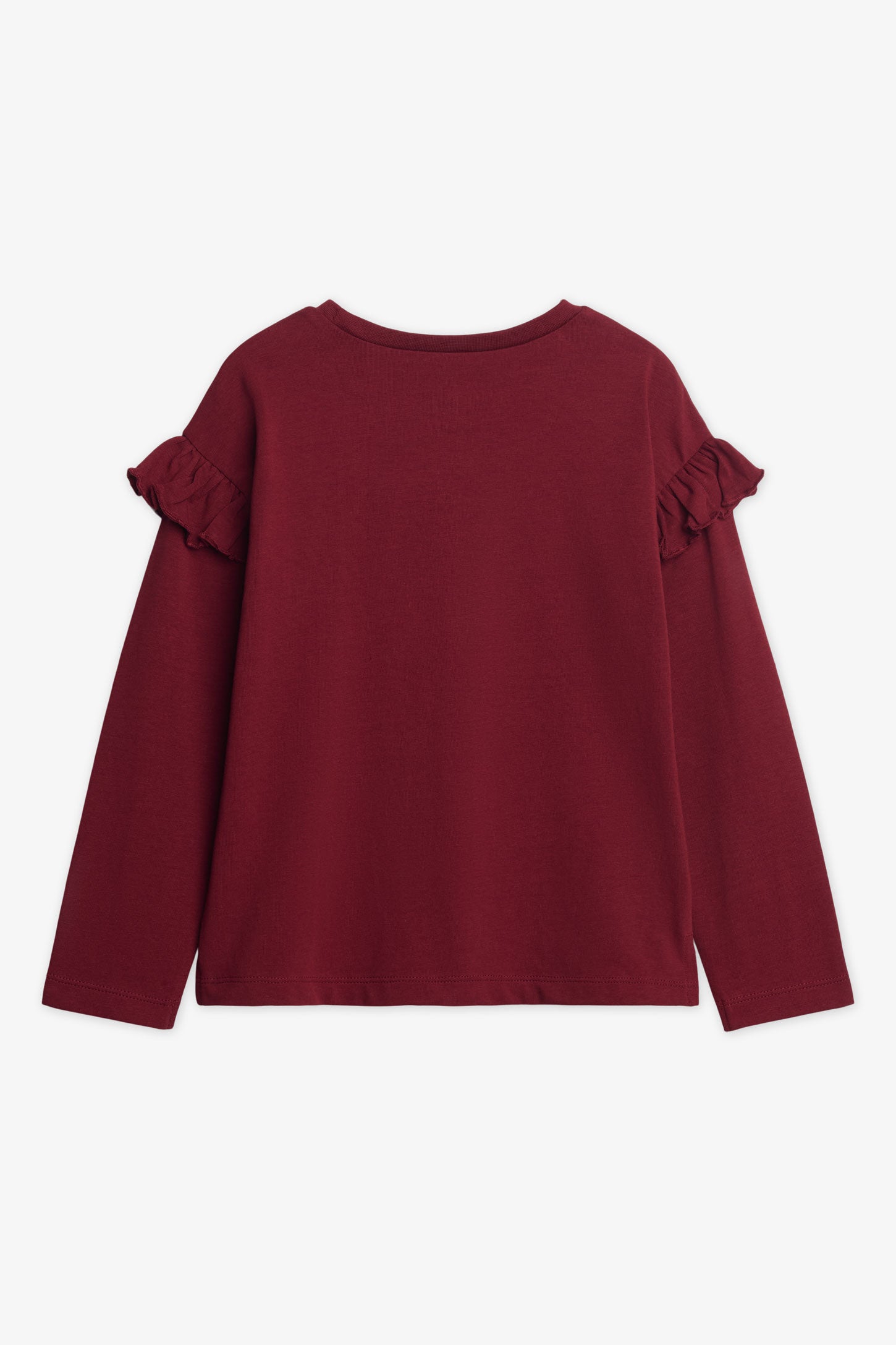 Chandail à manches longues – Enfant fille && BOURGOGNE