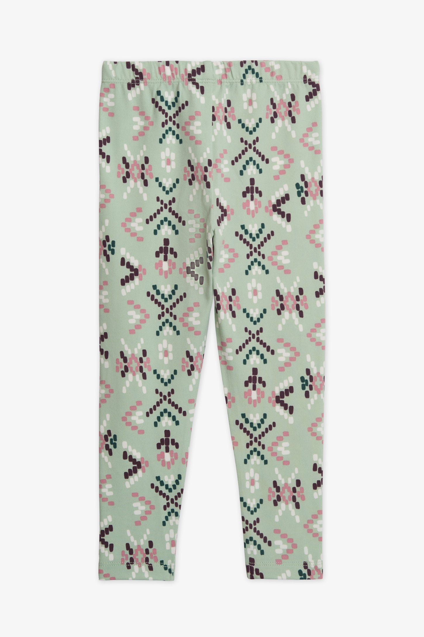 Legging à motifs 2/20$ – Enfant fille && VERT/MULTI