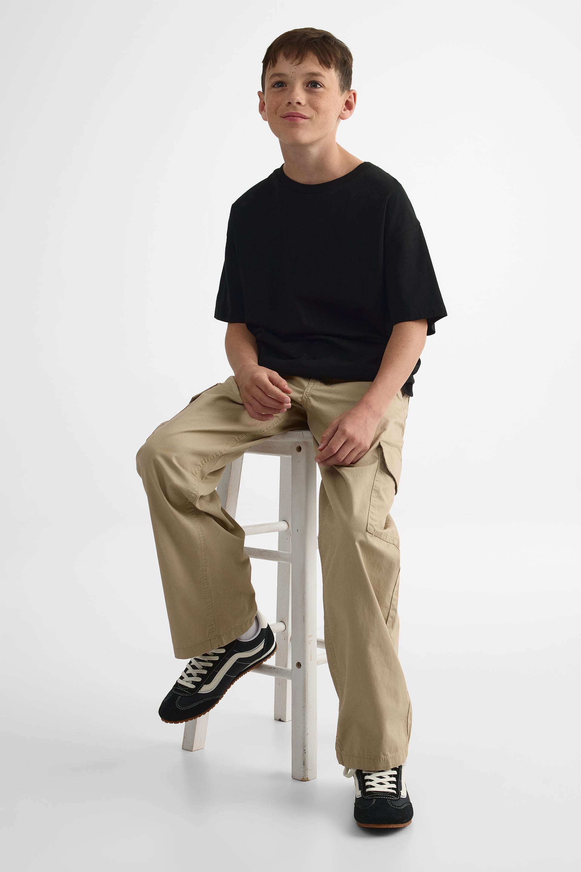 Pantalon cargo - Ado garçon && TAUPE