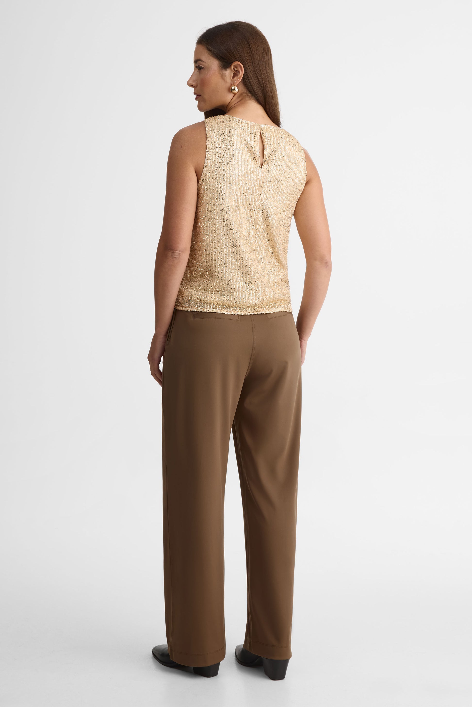 Camisole pailletés – Femme && OR