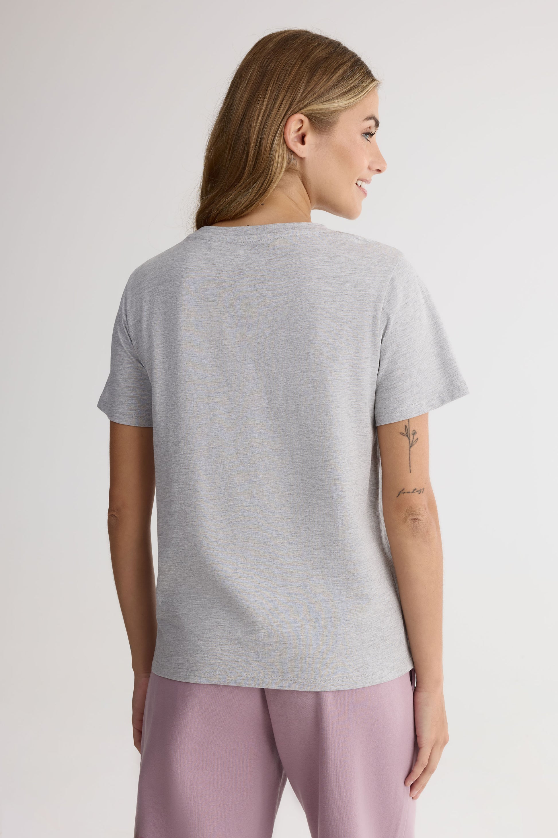 Chandail graphique 2/30$ – Femme && GRIS MIXTE