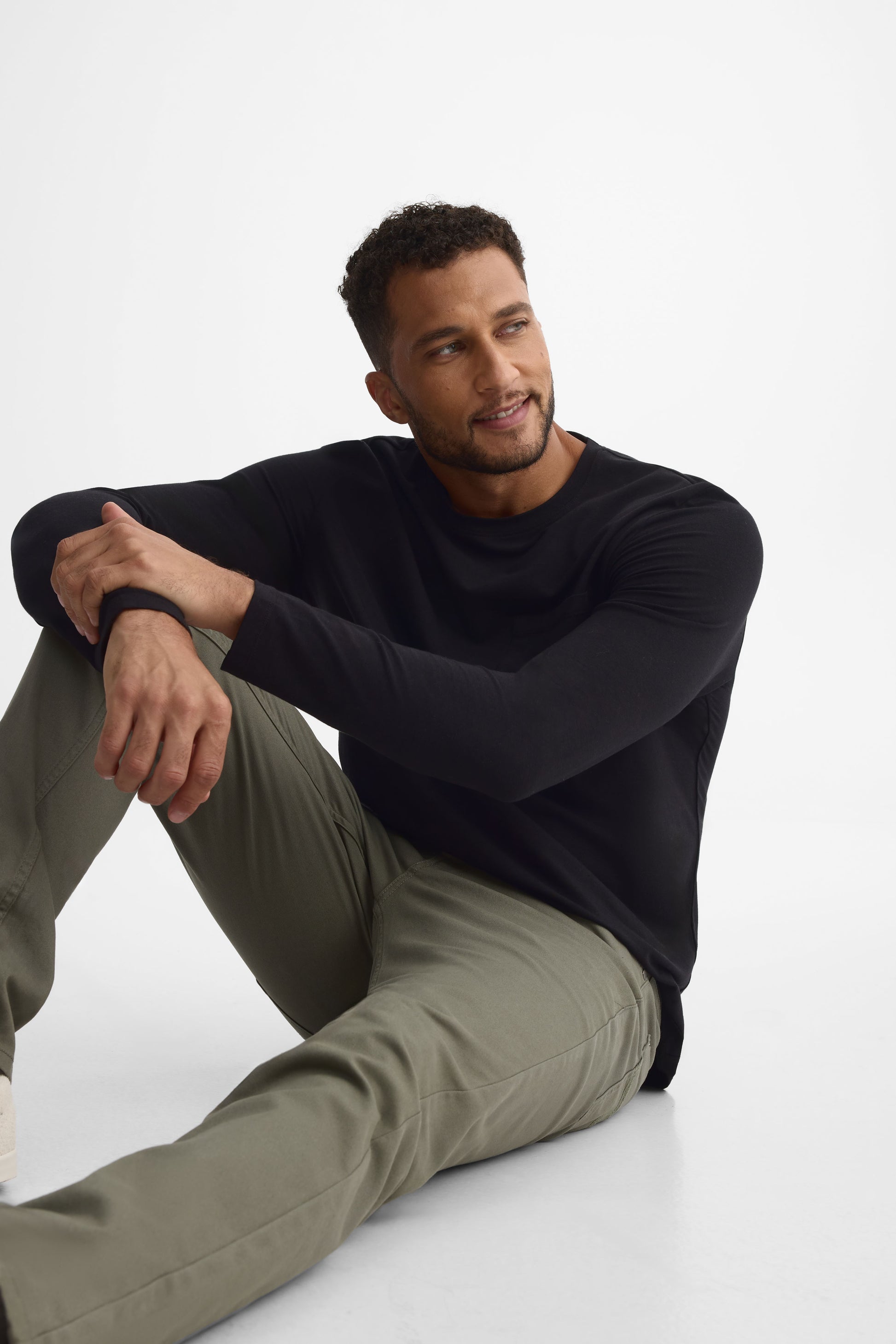 Pantalon à 5 poches – Homme && KAKI