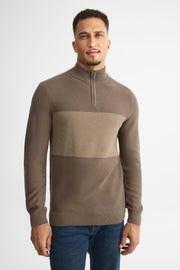 Chandail tricot à col montant - Homme - Aubainerie