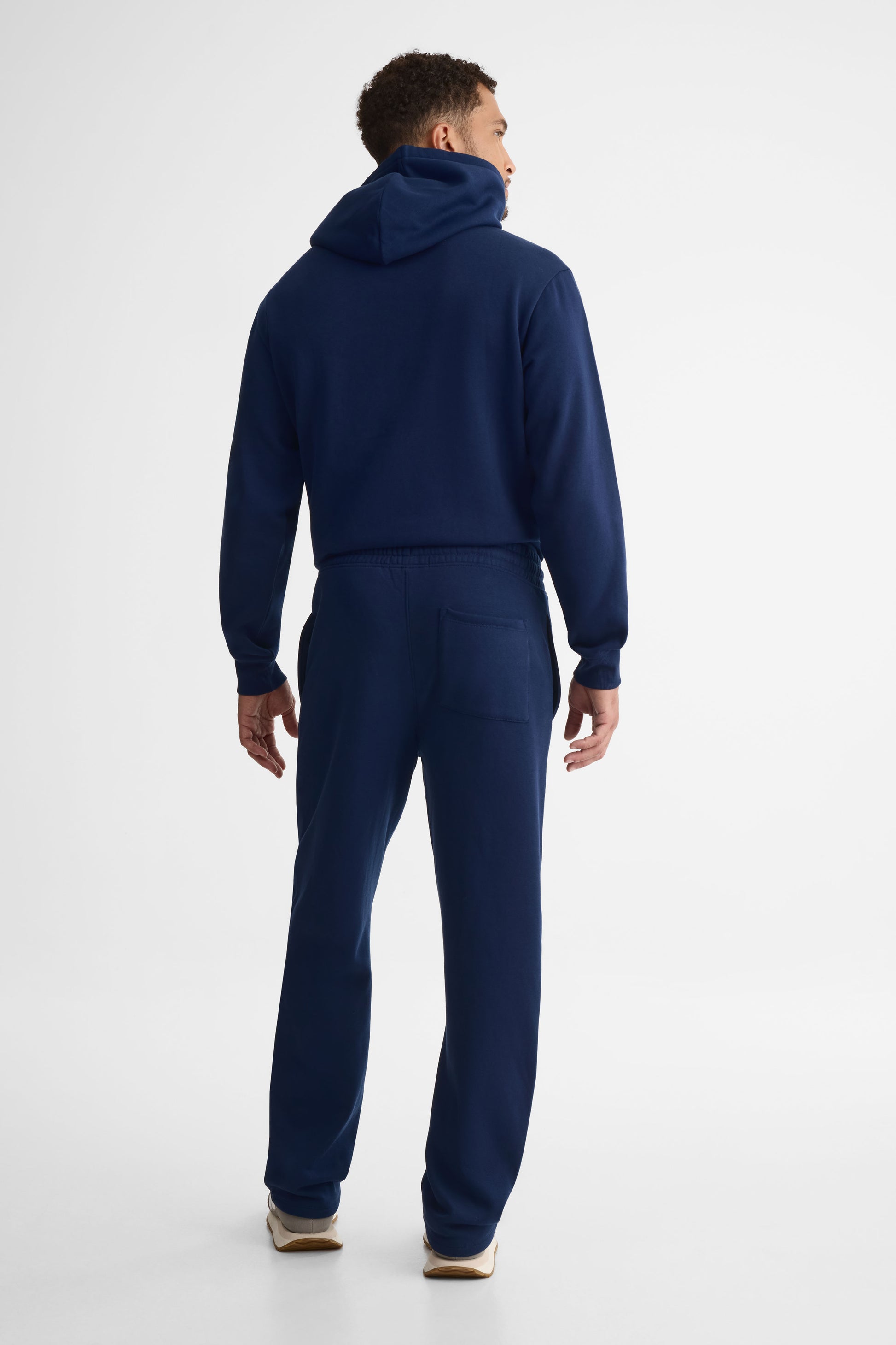 Pantalon ouaté élastique à la taille - Homme && MARIN