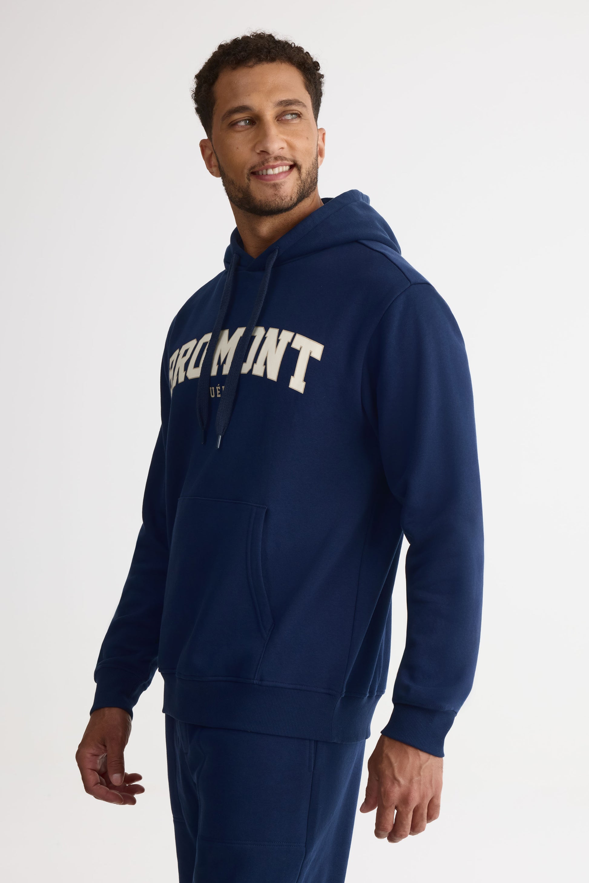 Chandail ouaté à capuchon – Homme && MARIN