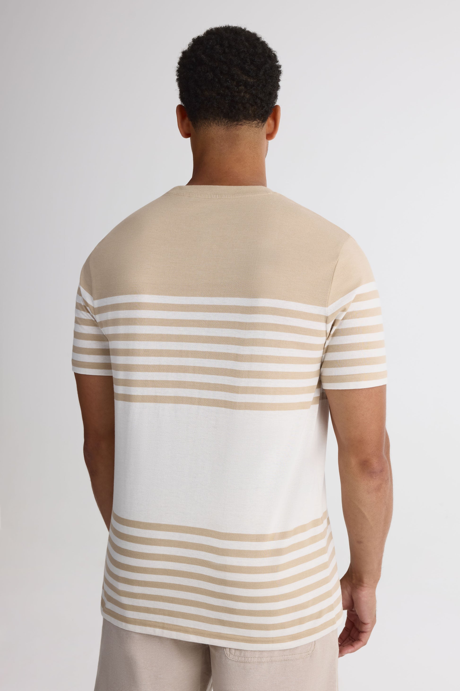 Chandail à manches courtes col rond – Homme && BRONZÉ