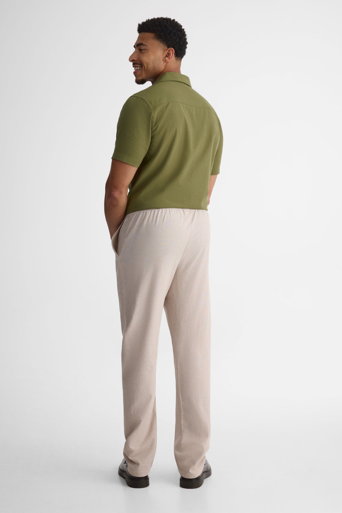Pantalon avec élastique – Homme && BRONZÉ