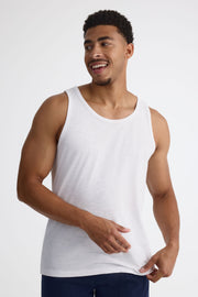 Camisole à col rond – Homme && BLANC