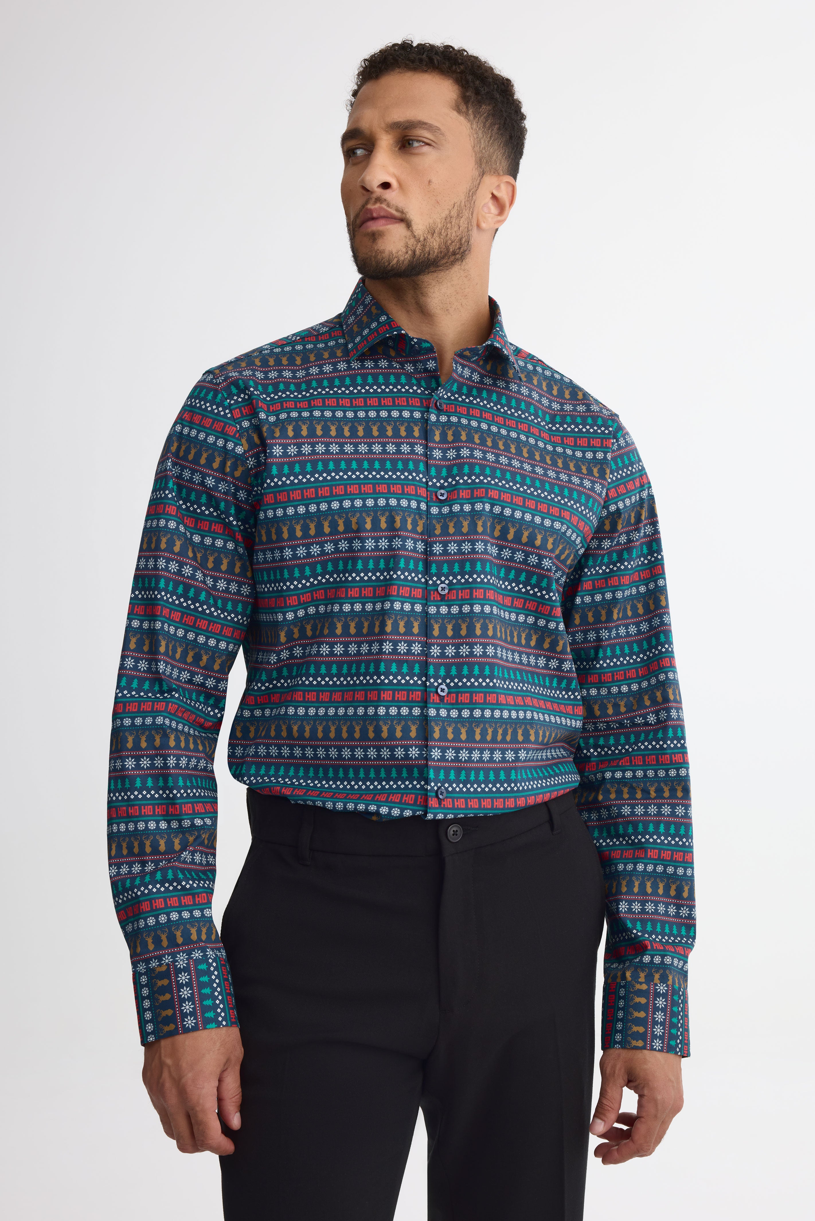 Chemise ajustée - Homme && MULTICOLORE