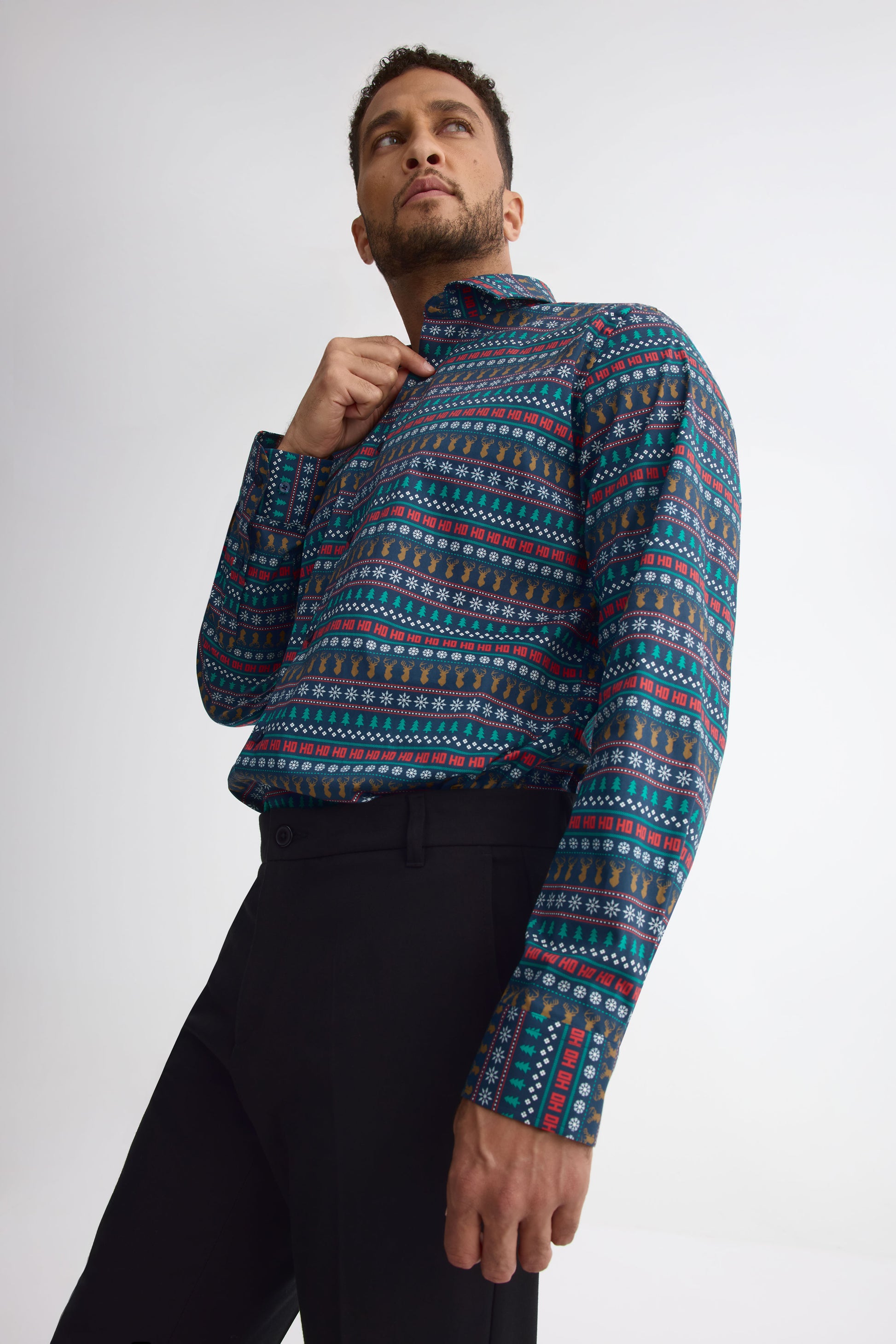 Chemise ajustée - Homme && MULTICOLORE