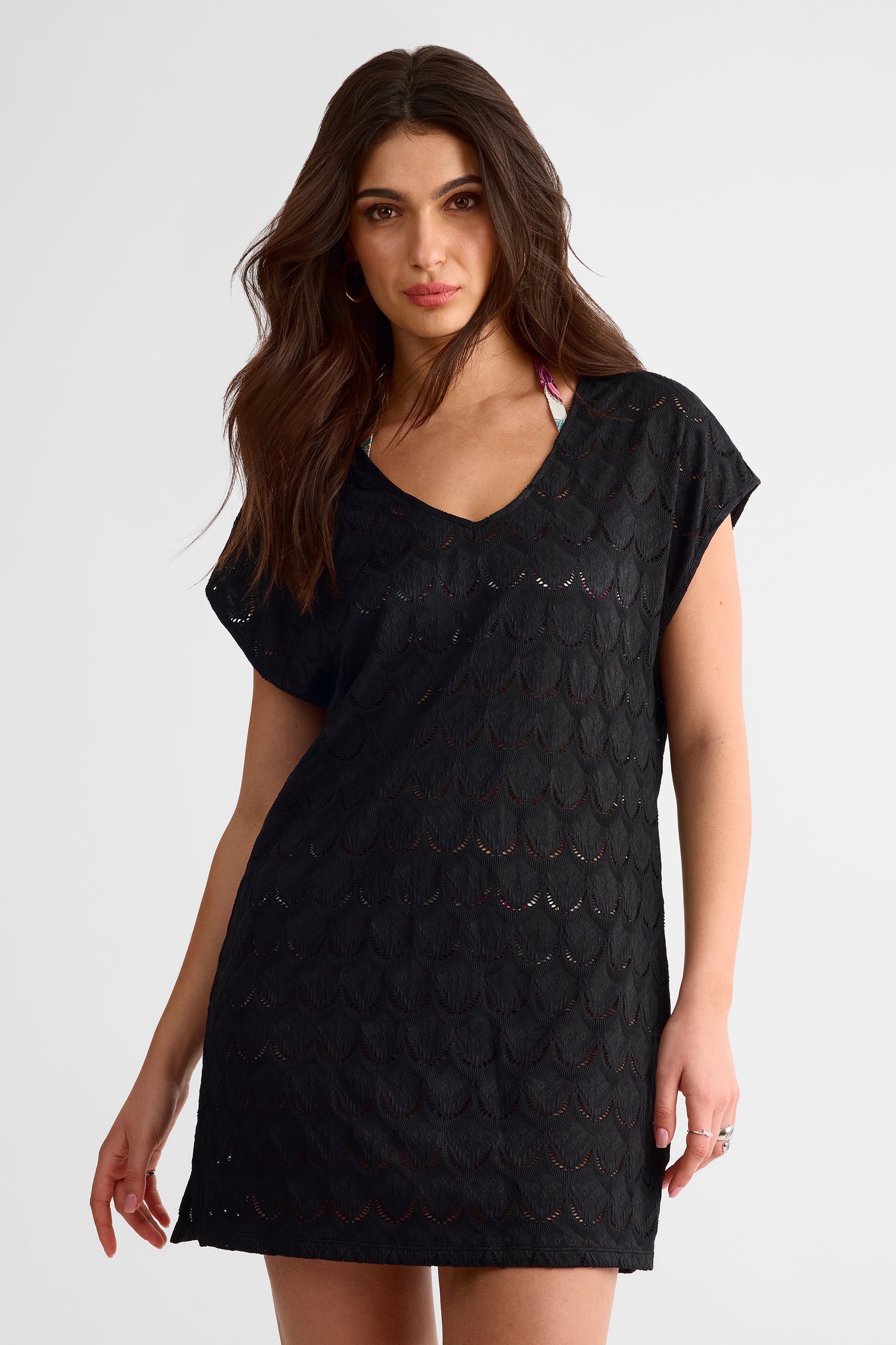 Robe couvre maillot - Femme && NOIR