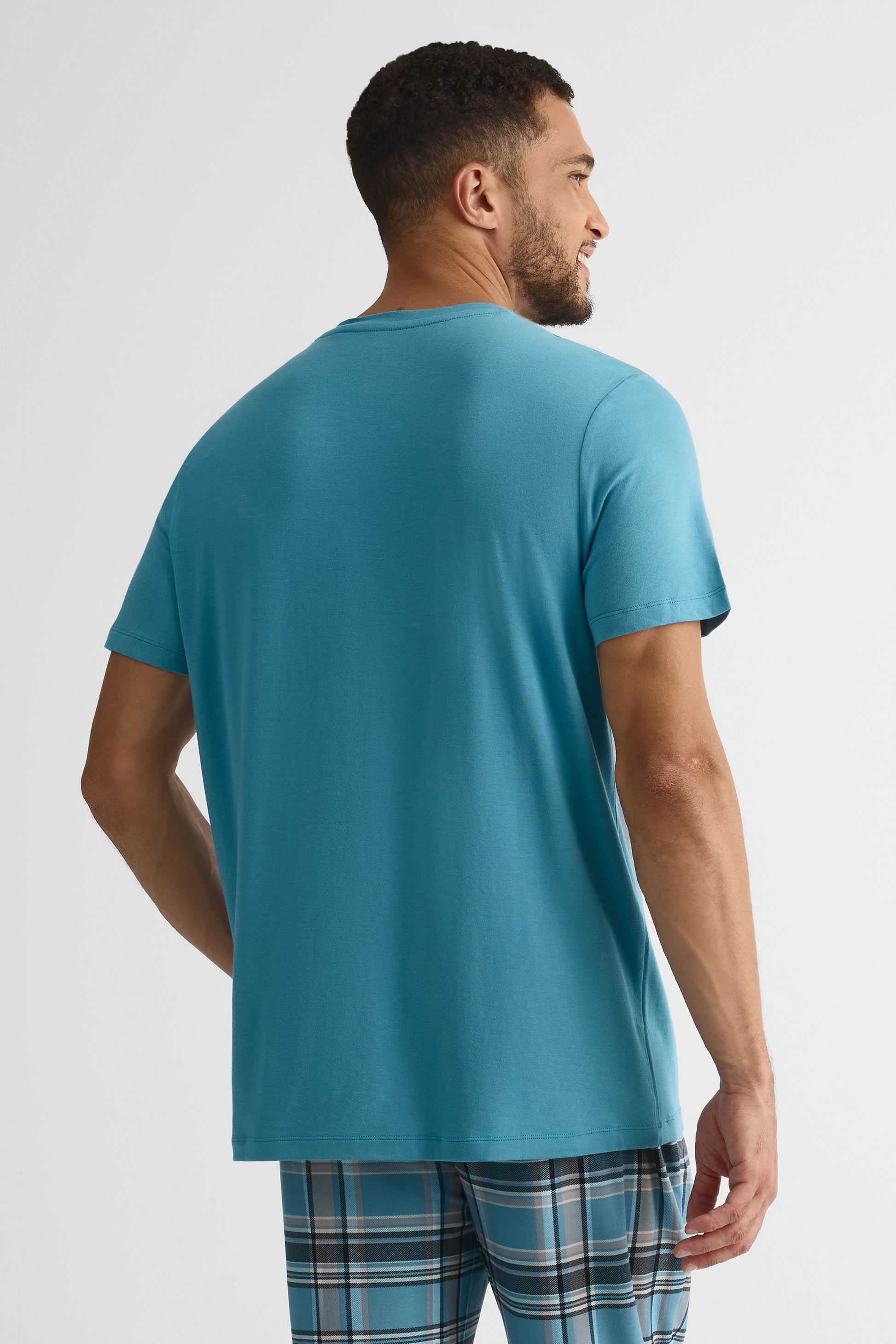 T-shirt pyjama 2/40$ – Homme && BLEU