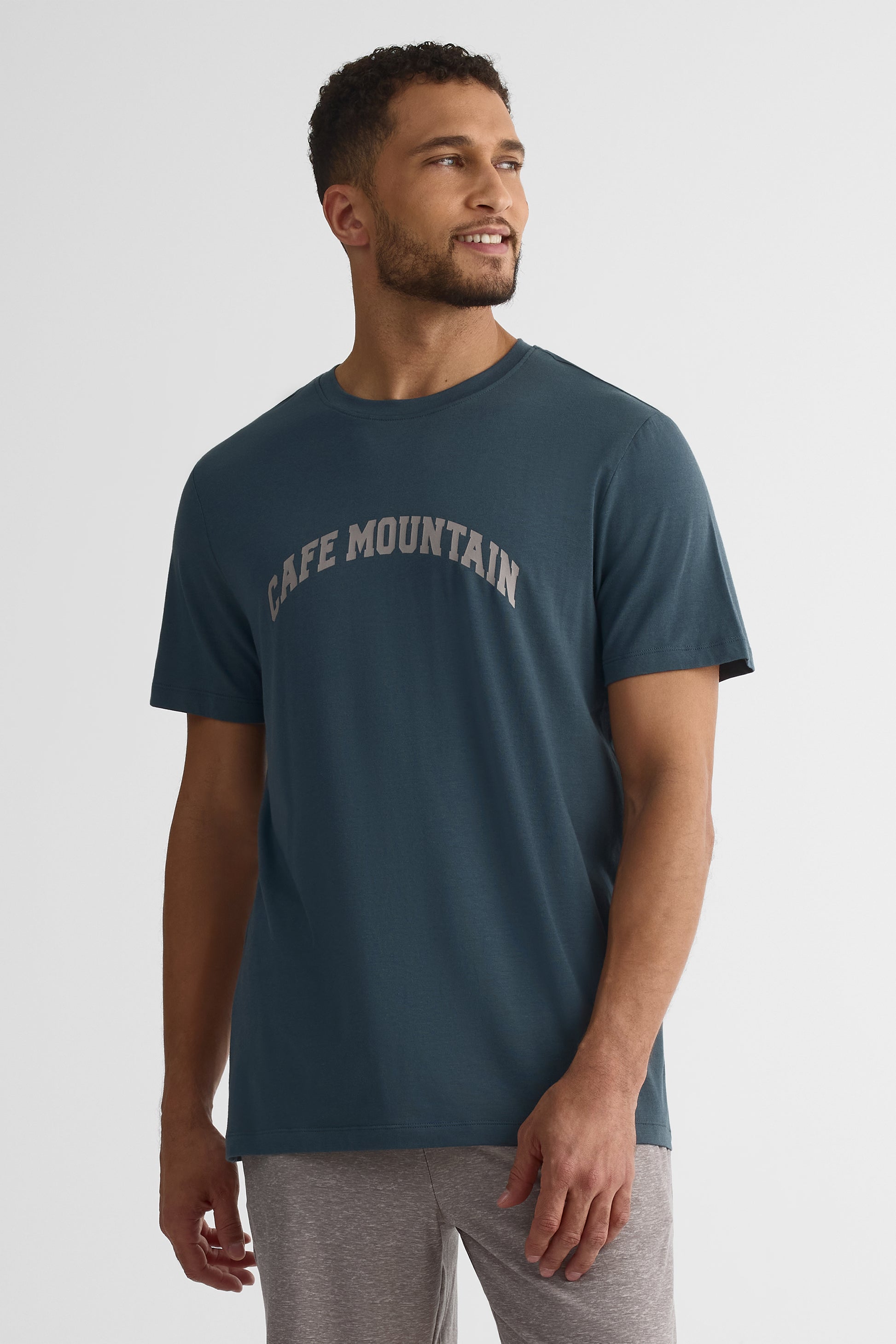 T-shirt pyjama 2/40$ – Homme && BLEU