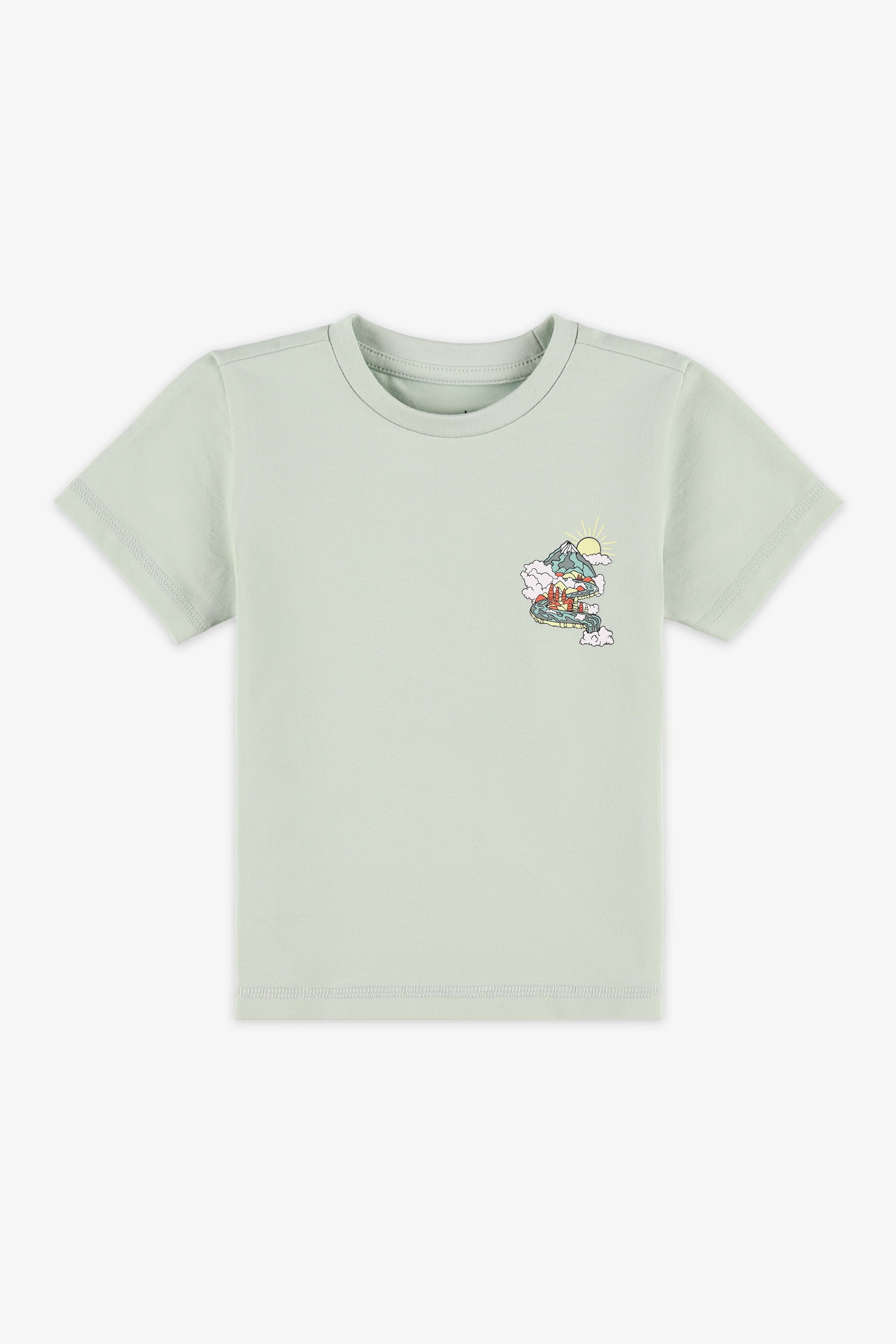 T-shirt imprimé 2T-3T – Bébé garçon && KAKI
