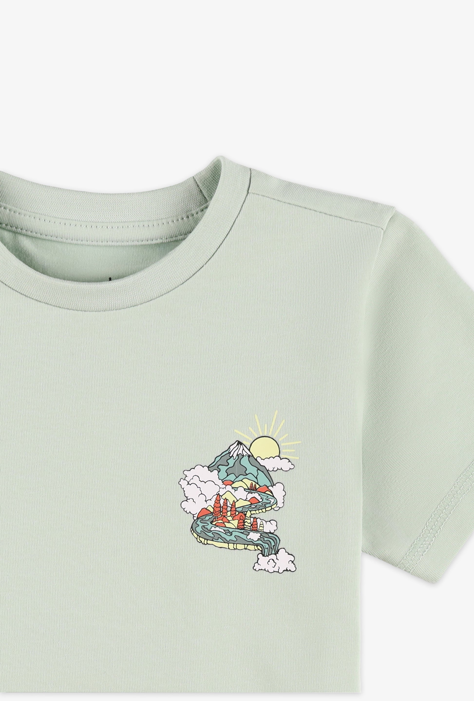 T-shirt imprimé 2T-3T – Bébé garçon && KAKI
