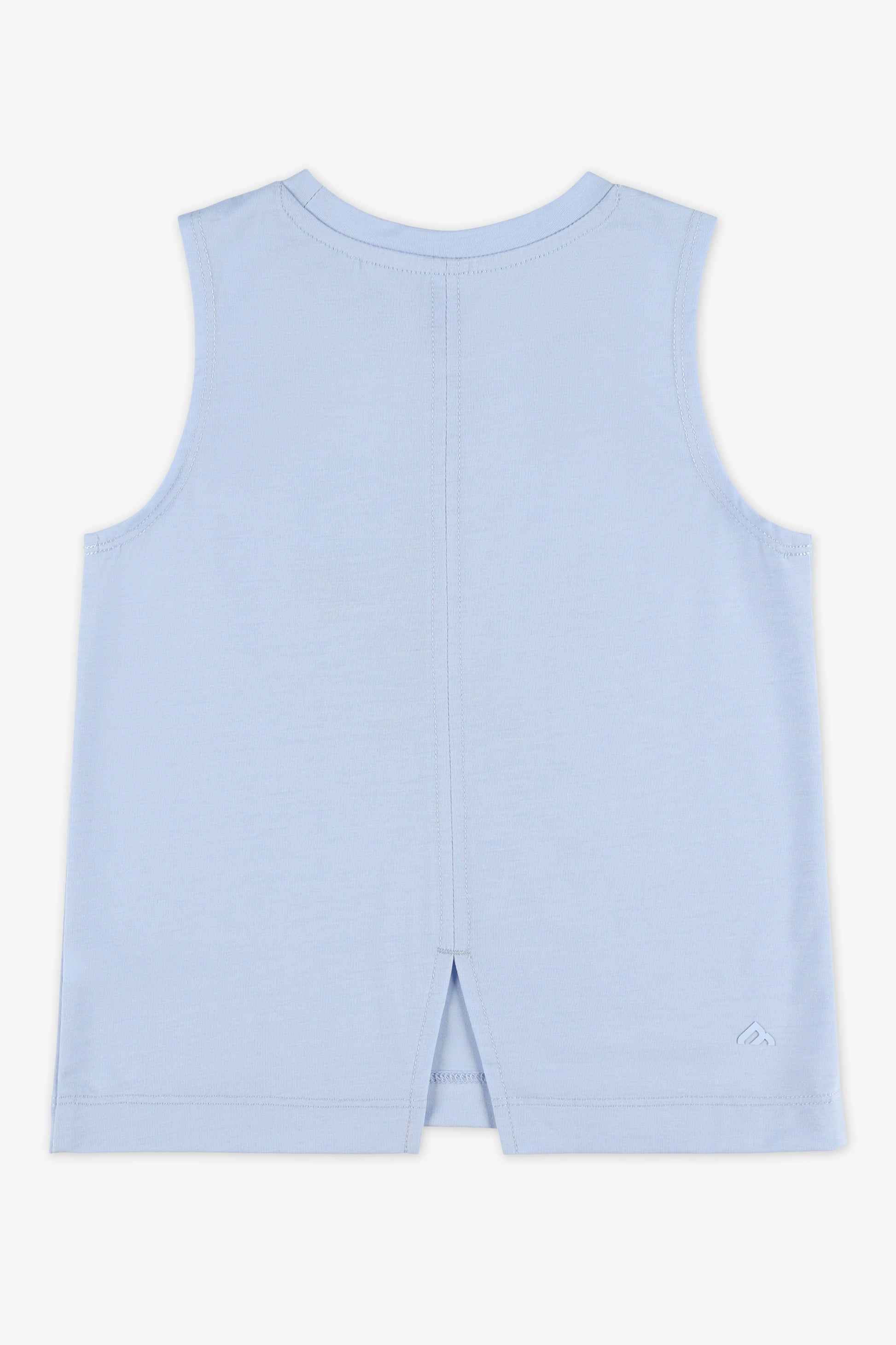 Camisole asymétrique imprimé - Enfant fille && BLEU
