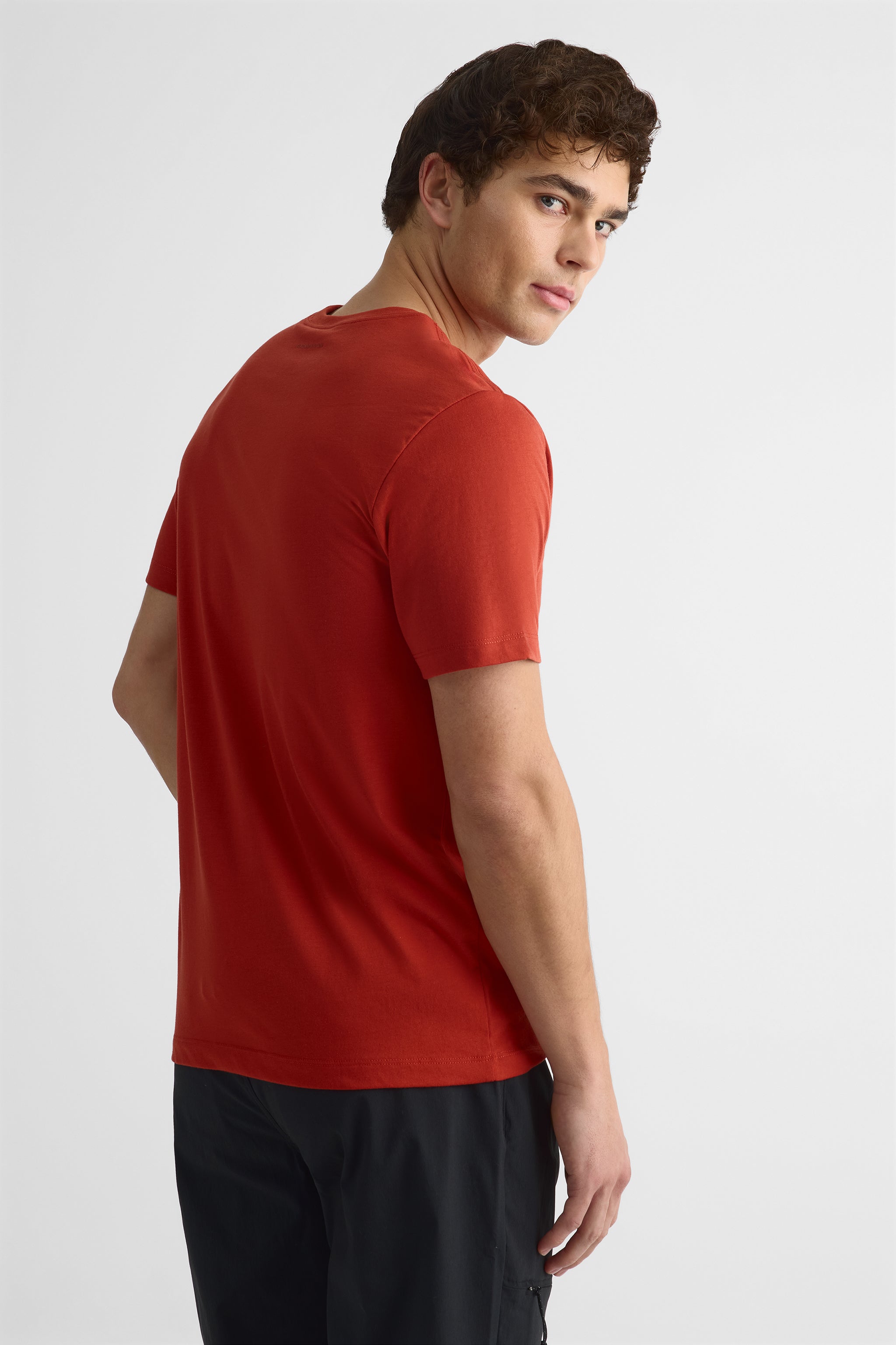 T-shirt imprimé - Homme && ROUGE