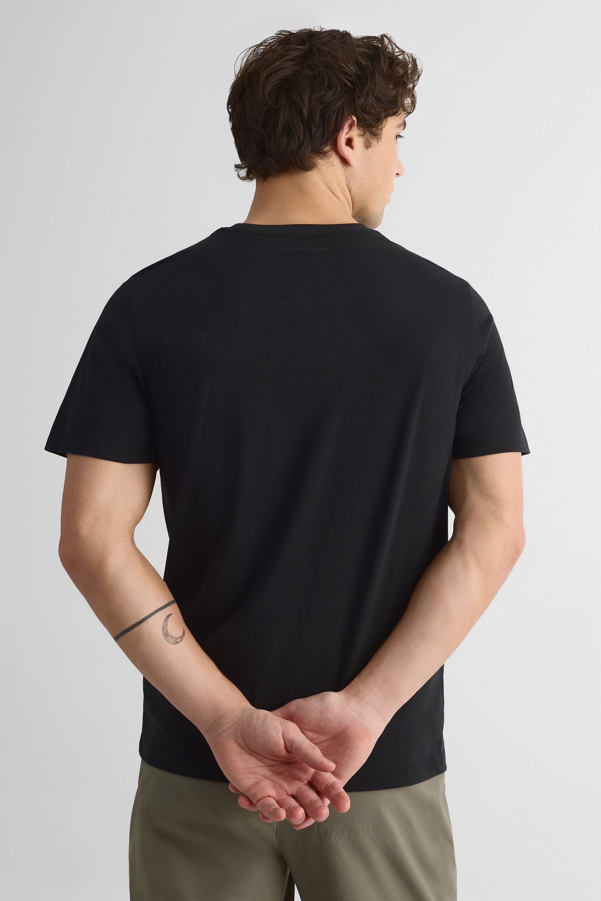 T-shirt imprimé - Homme && NOIR