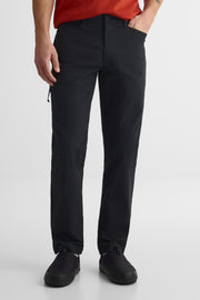 Pantalon coupe droite - Homme && NOIR