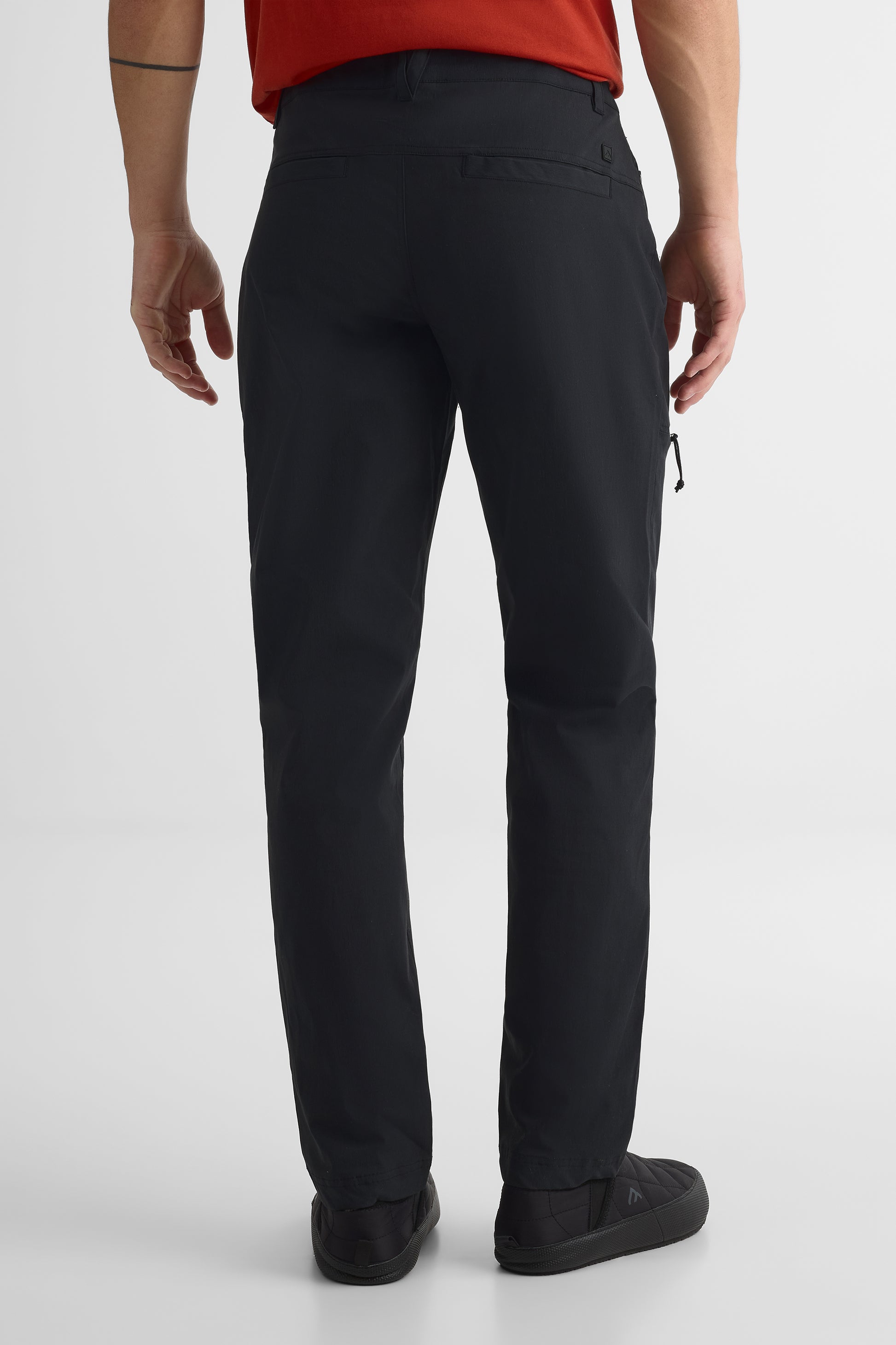 Pantalon coupe droite - Homme && NOIR