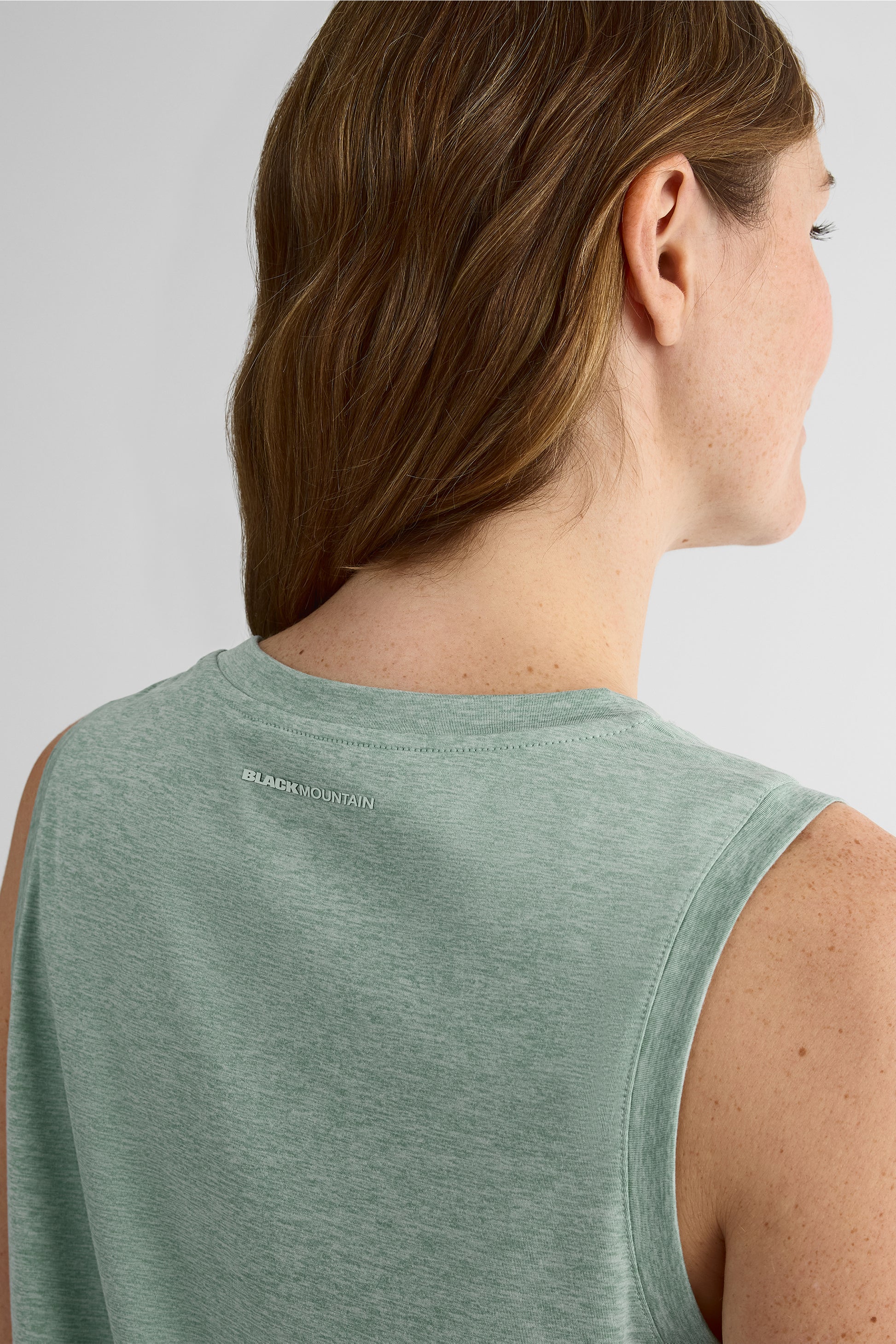 Camisole boxy à fentes – Femme && VERT MIXTE