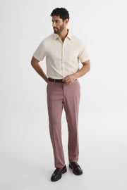 Pantalon habillé - Homme && ROSE CENDRE