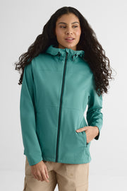 Manteau coupe-vent – Femme && VERT
