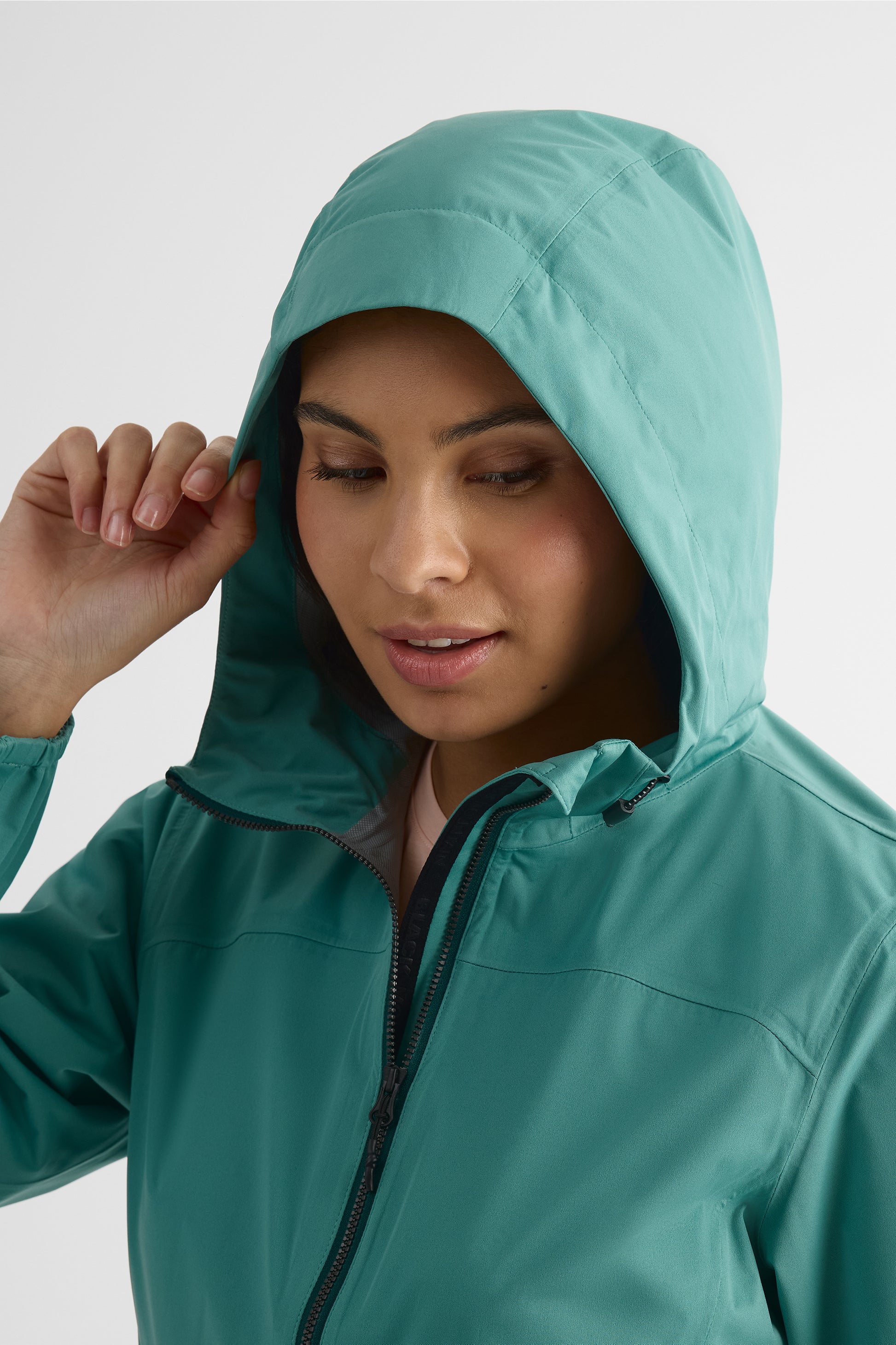 Manteau coupe-vent – Femme && VERT