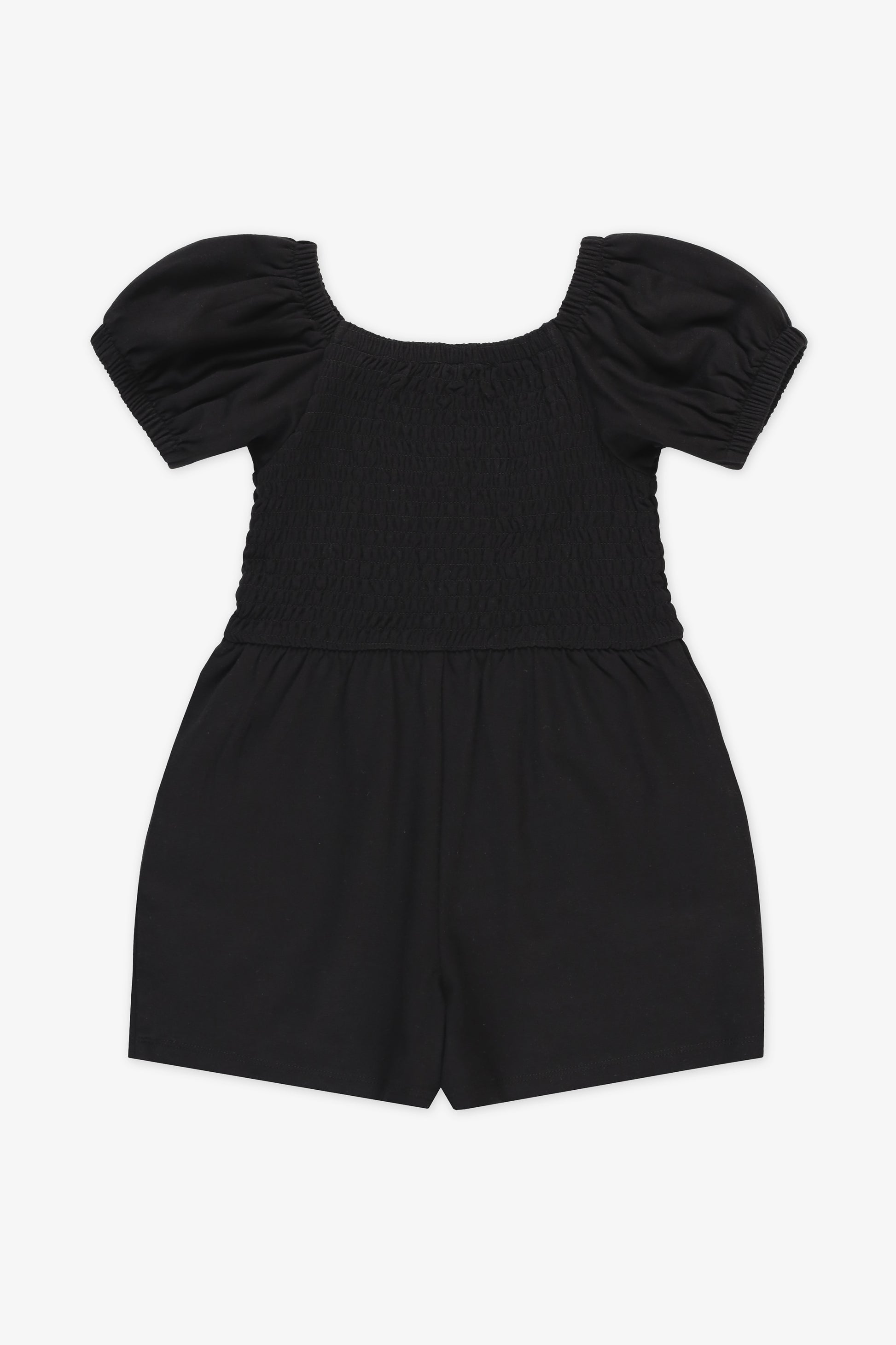 Romper short ballon m/courtes – Ado fille && NOIR