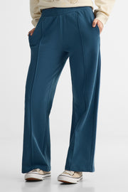 Pantalon ouaté à jambes larges – Ado fille && MARIN