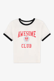 T-shirt graphique 2/25$ - Ado fille && BLANC