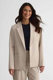 Veston doublé – Femme && TAUPE
