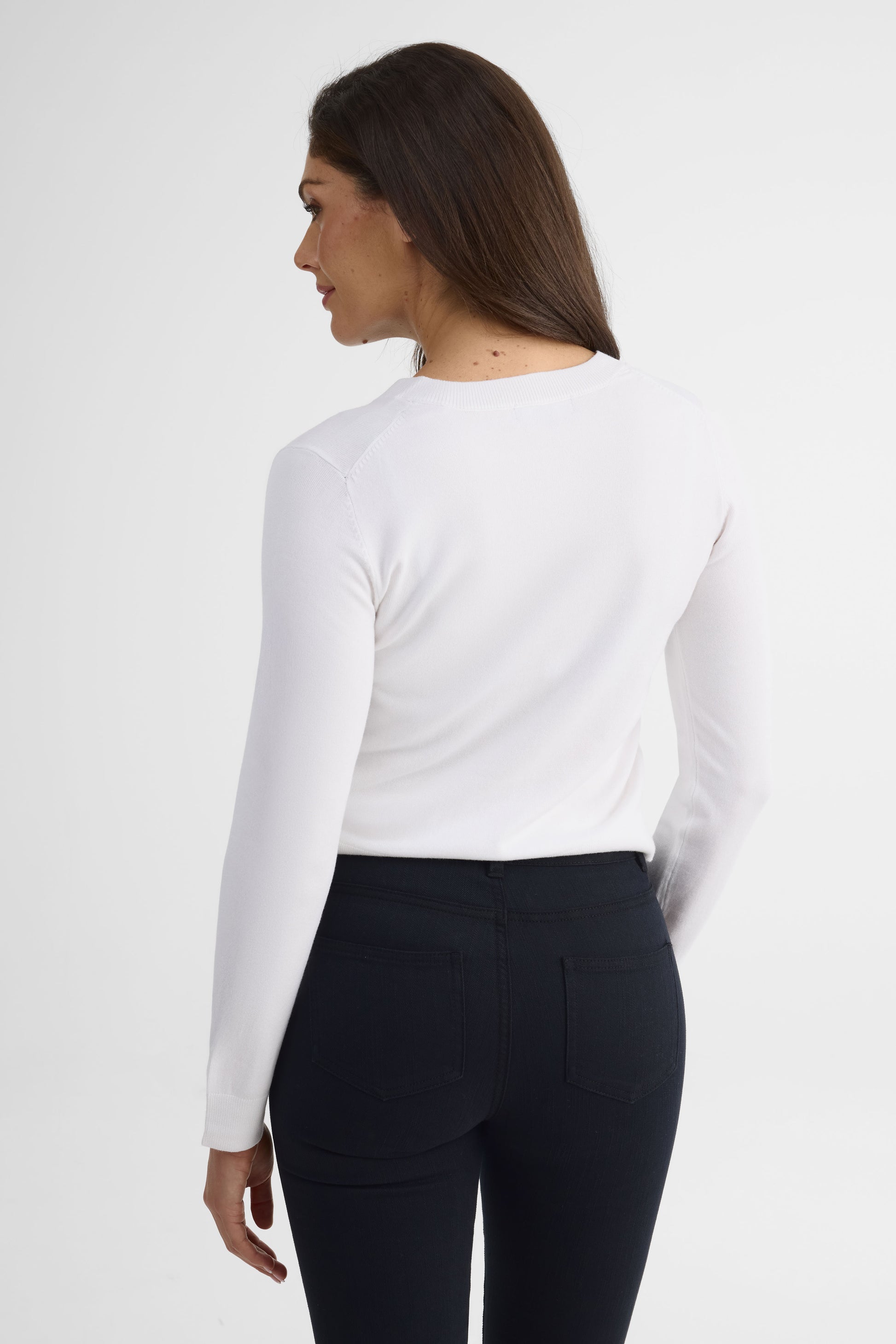 Cardigan semi-ajusté à boutons – Femme - Aubainerie