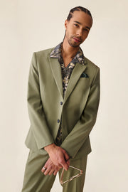 Veston régulier 2 boutons - Homme && SAUGE