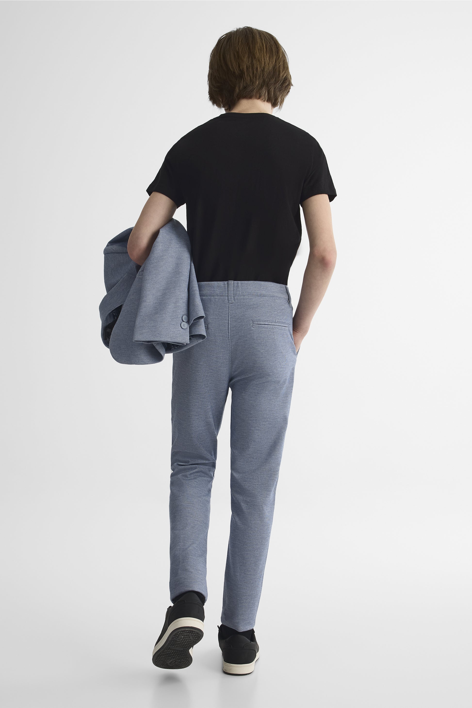 Pantalon habillé - Ado garçon && BLEU PALE