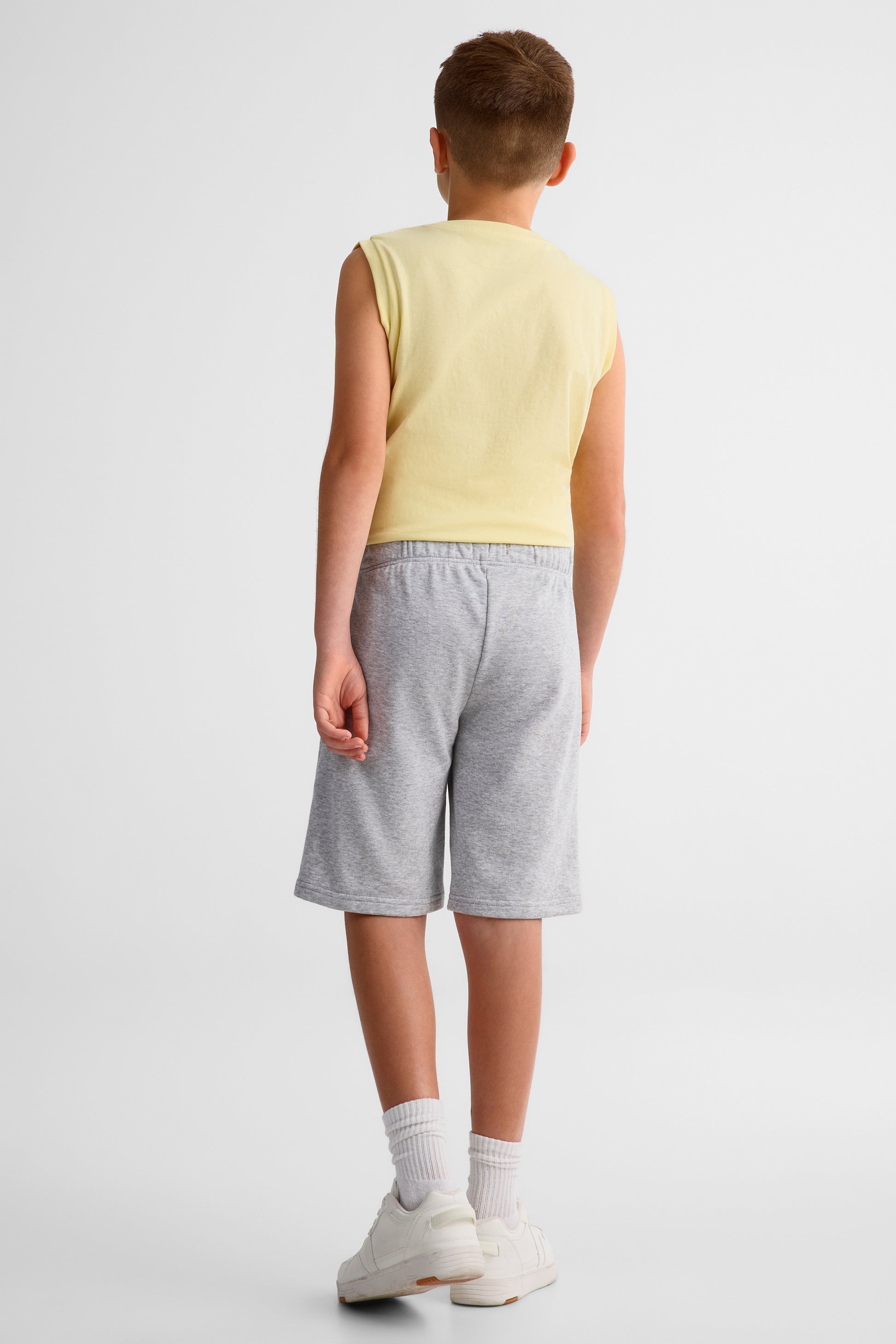 Short ouaté à poches - Ado garçon && INDIGO