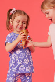 T-shirt à manches courtes - Bébé fille && BLANC
