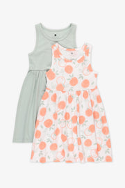 Lot de 2 robes courte - Enfant fille && CHARBON