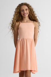 Robe courte à fines bretelles - Ado fille && PECHE