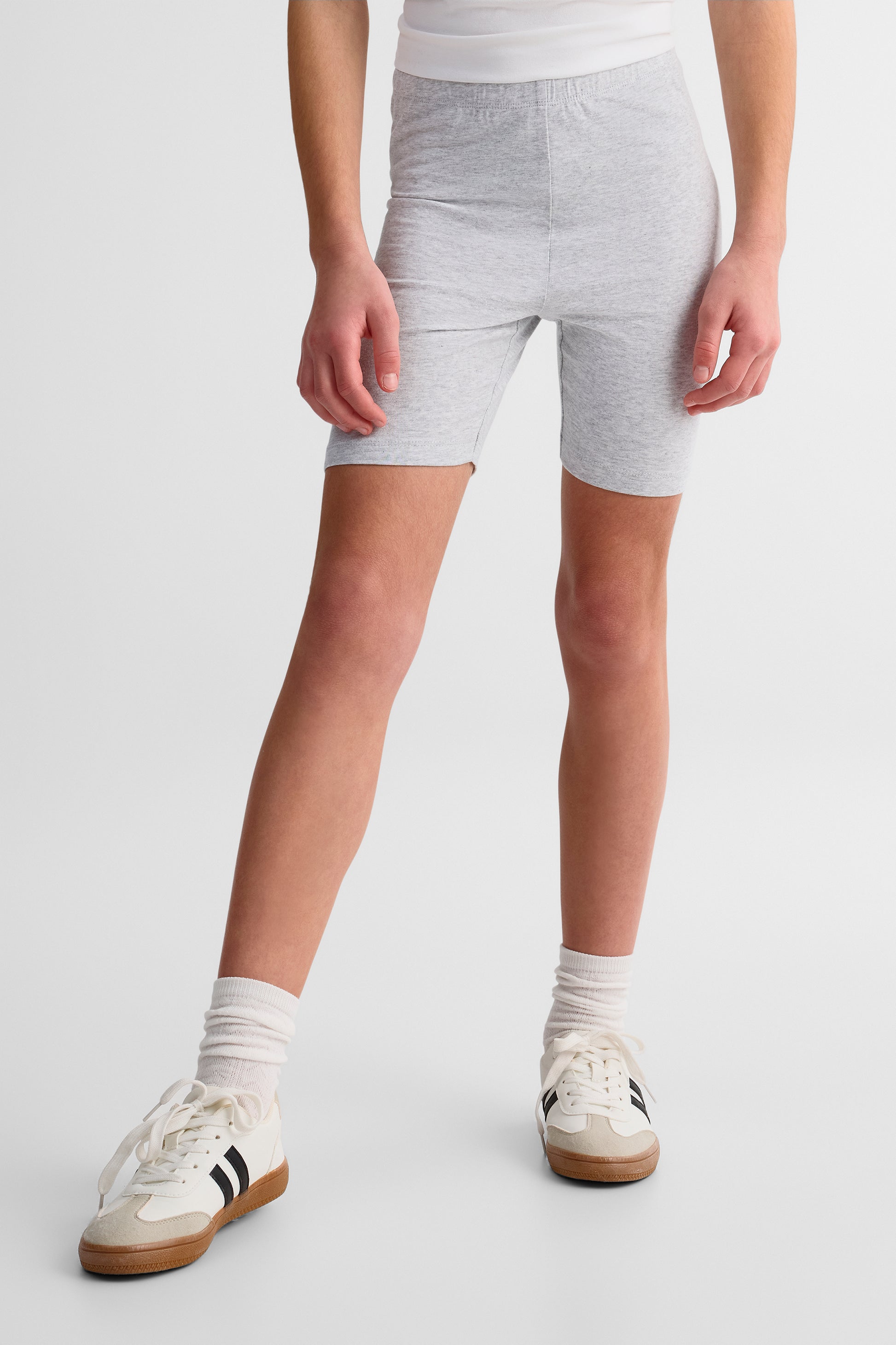 Legging-short en stretch - Ado fille && BLANC