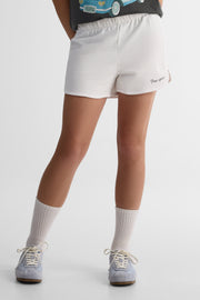 Short court en tricot français- Ado fille && BLANC MULTI

