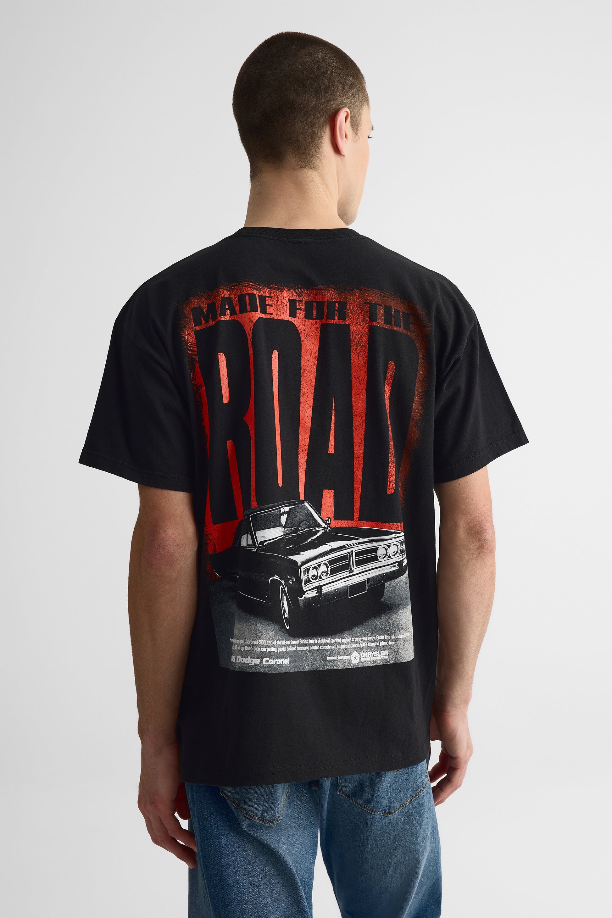 Chandail graphique Dodge - Homme && CHARBON