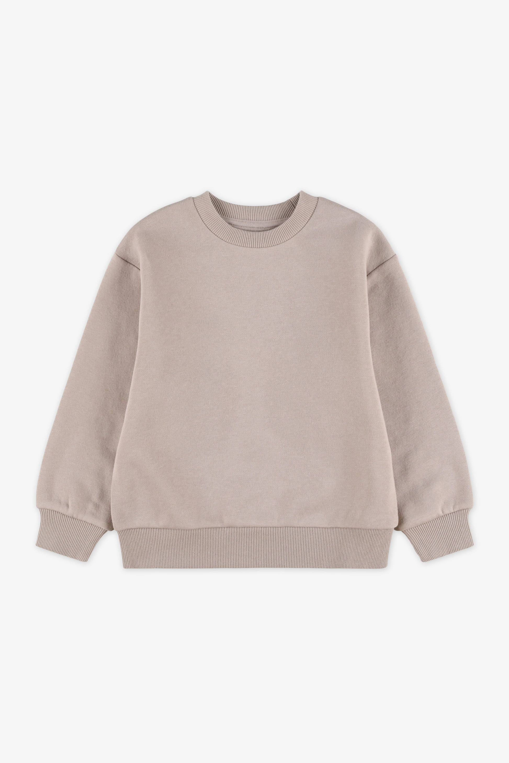 Chandail ouaté - Enfant fille && TAUPE