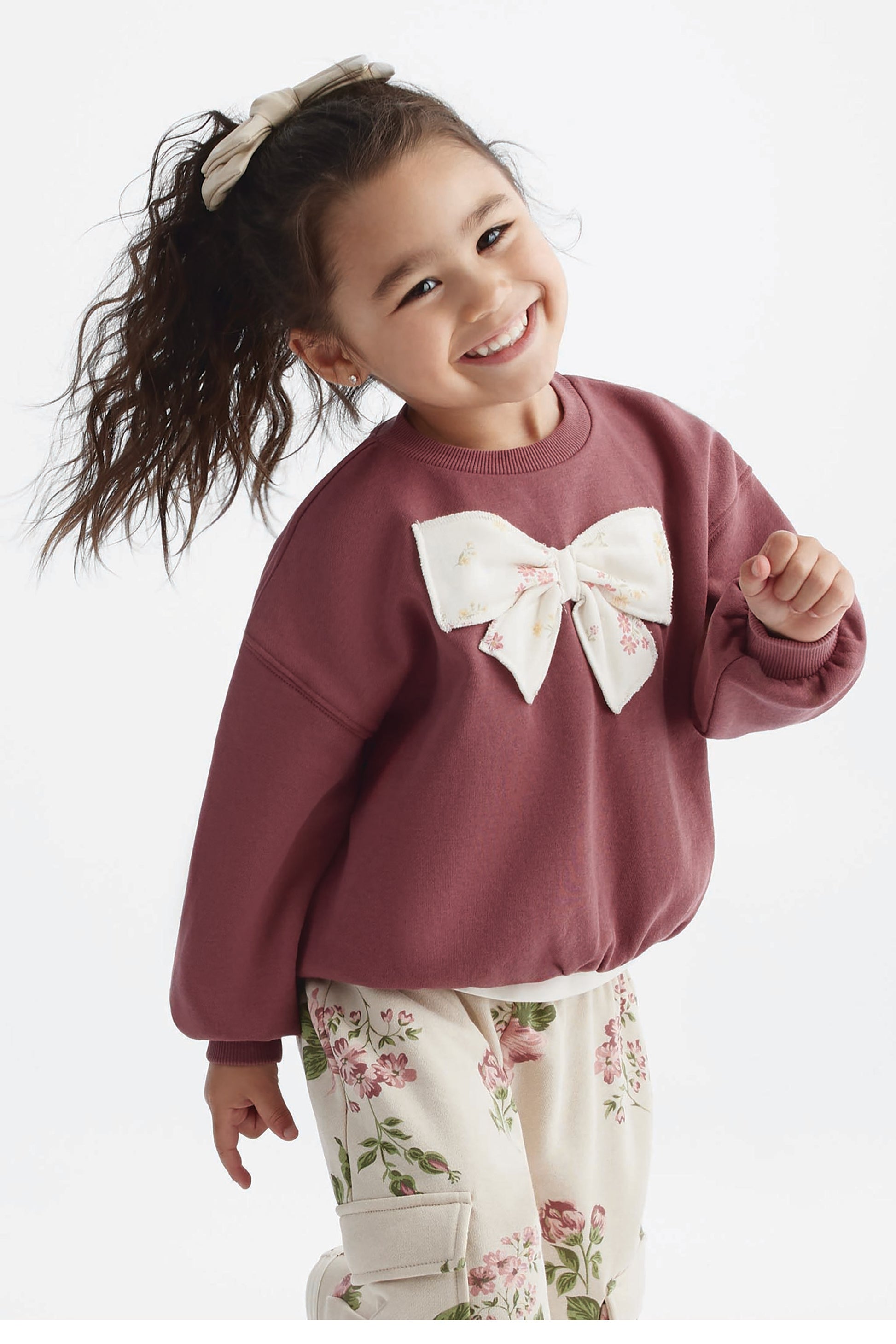 Chandail ouaté - Enfant fille && BOURGOGNE