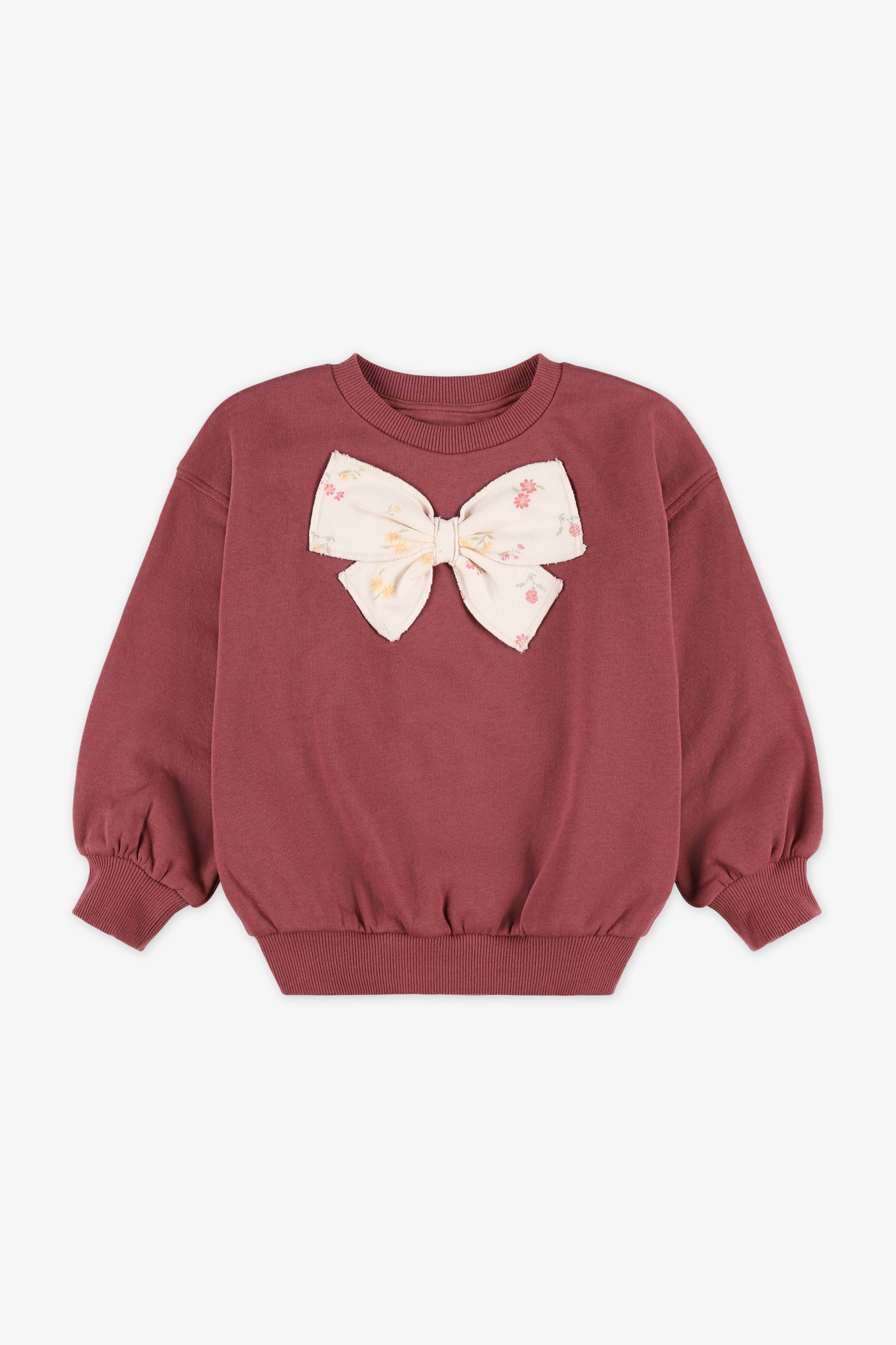 Chandail ouaté - Enfant fille && BOURGOGNE